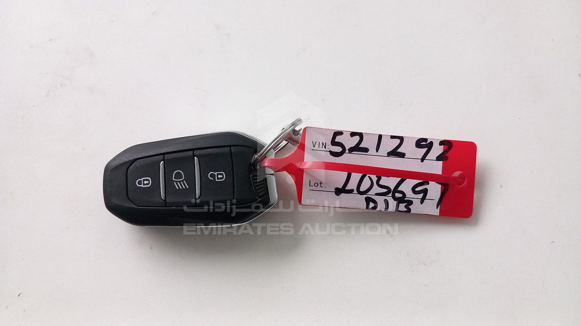 2022 PEUGEOT 2008 VIN: VR3USHNJ7NJ521292