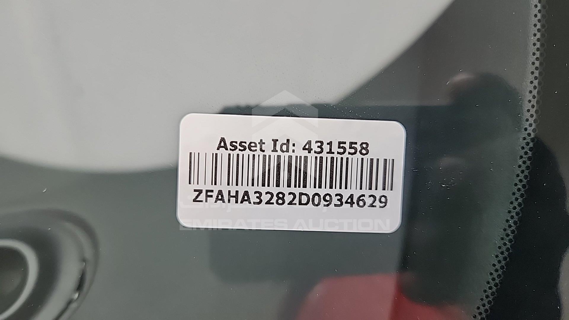 2013 FIAT 500 VIN: ZFAHA3282D0934629