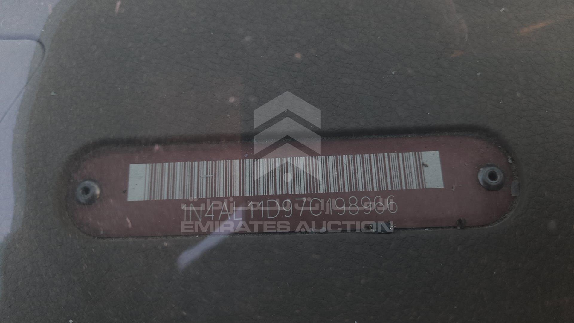 2007 NISSAN ALTIMA VIN: 1N4AL11D97C198966