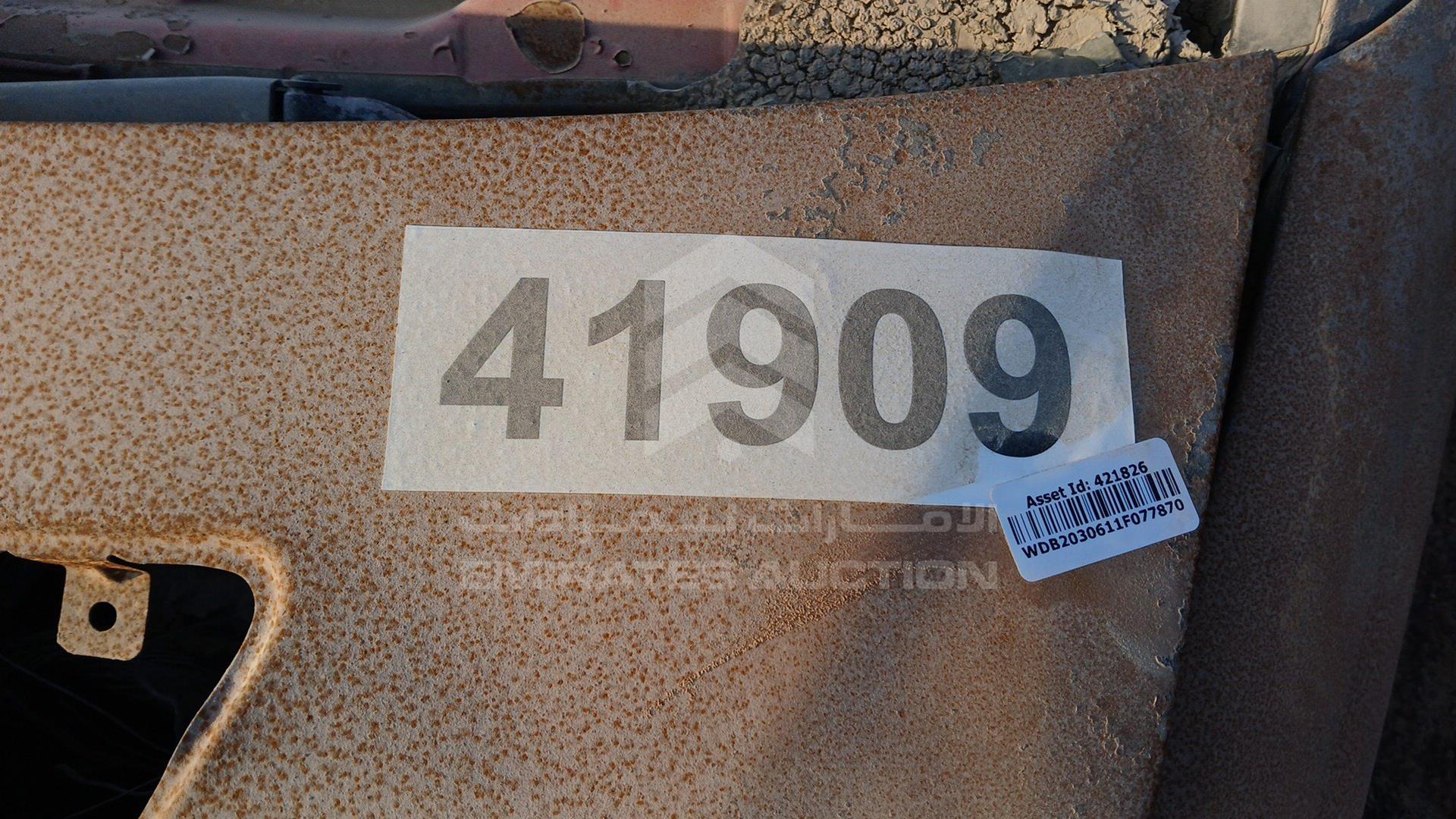 2001 MERCEDES C 240 VIN: WDB2030611F077870