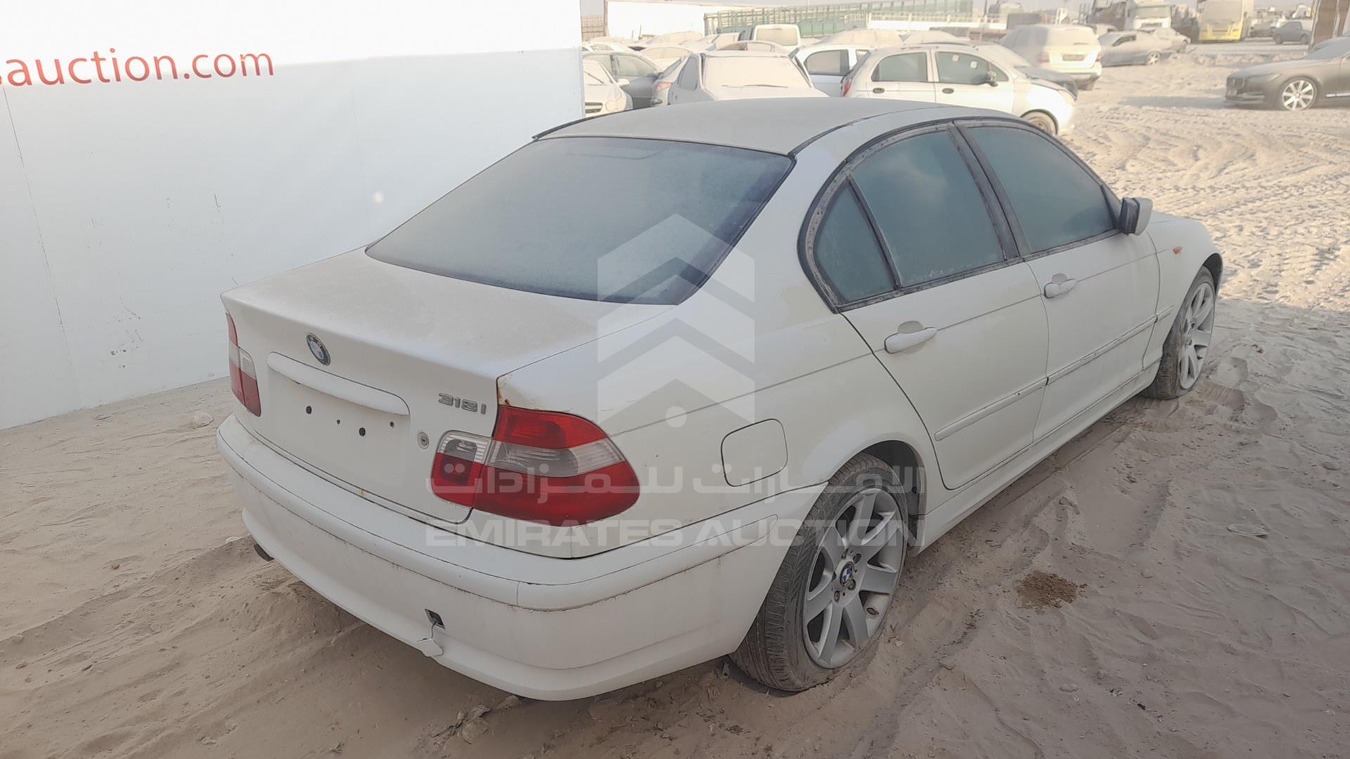2003 BMW 318I VIN: WBAAY71063KC04167