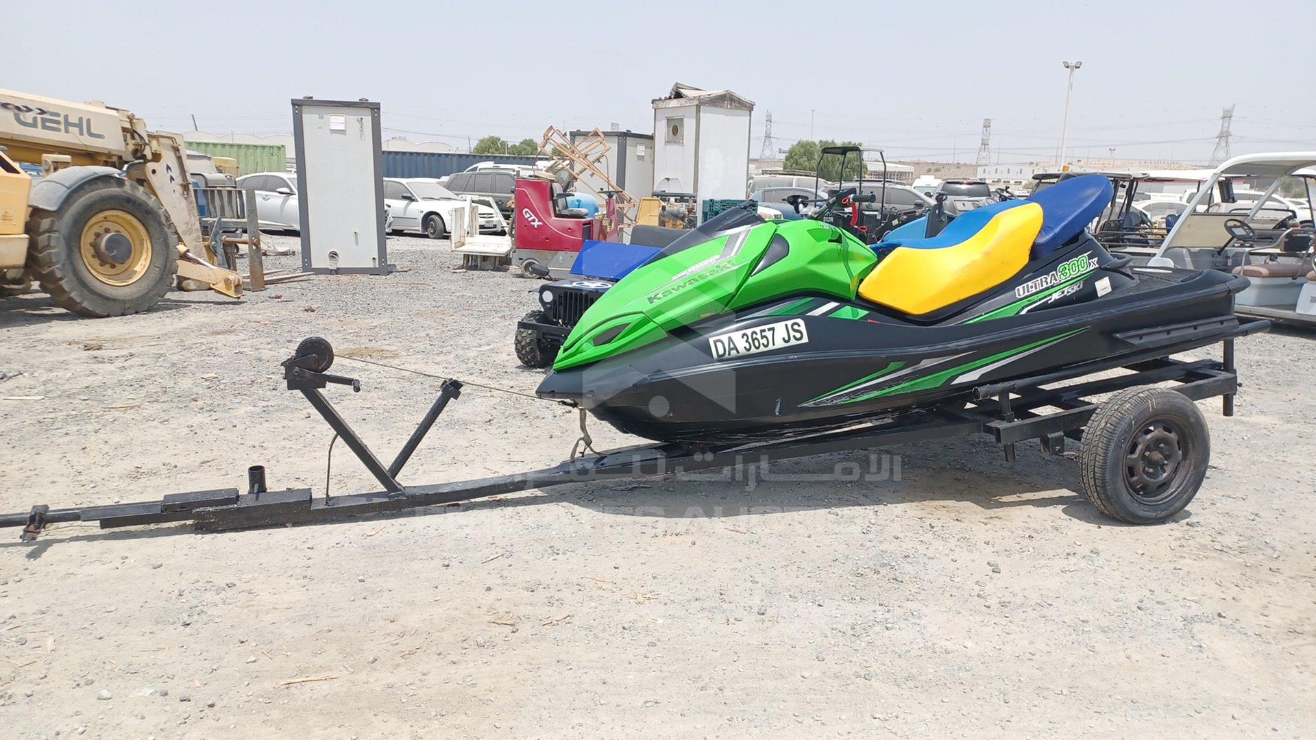 2011 JET SKI + TROLLEY KAWASAKI VIN: USKAW30978B111