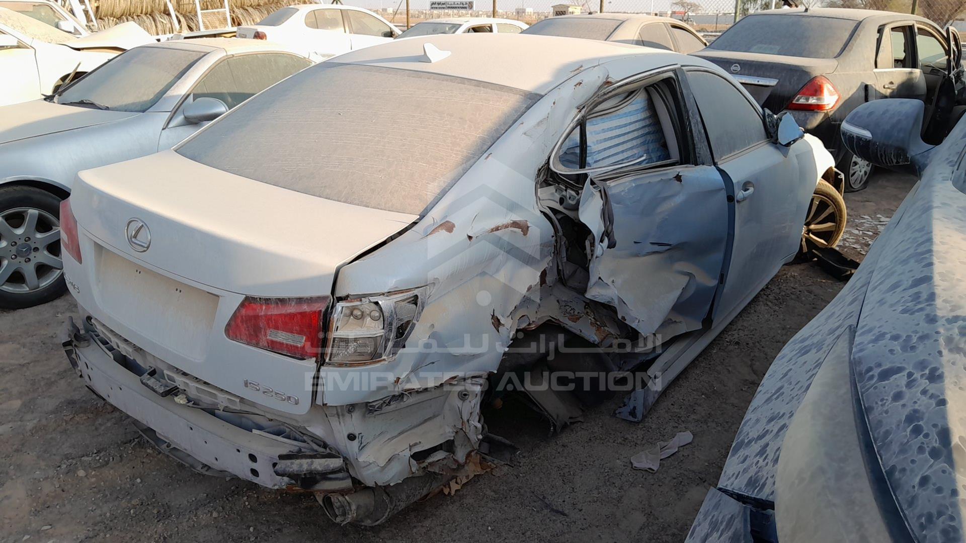 2007 LEXUS IS 250 VIN: JTHBK262775050297