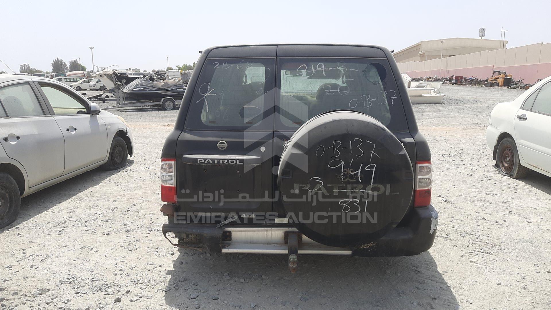 2002 NISSAN PATROL VIN: JN8FY15YX2X445741