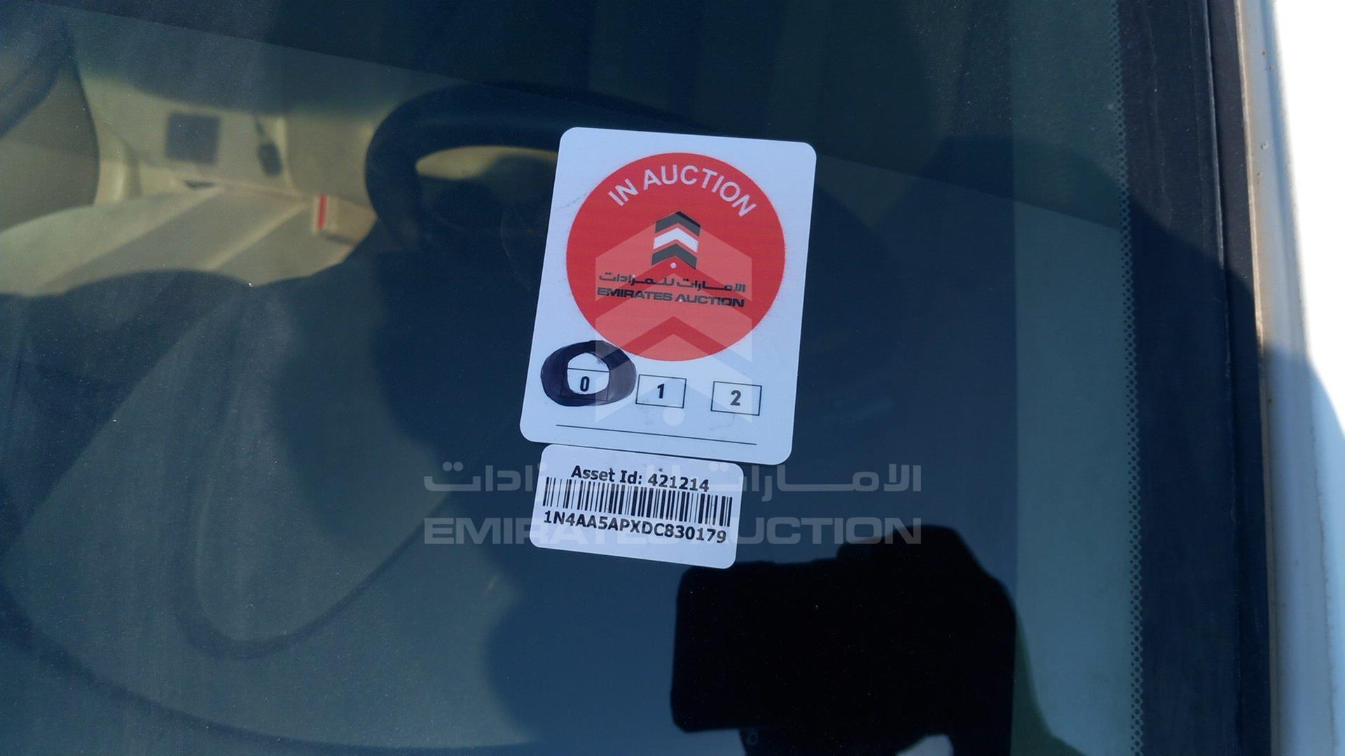 2013 NISSAN MAXIMA VIN: 1N4AA5APXDC830179