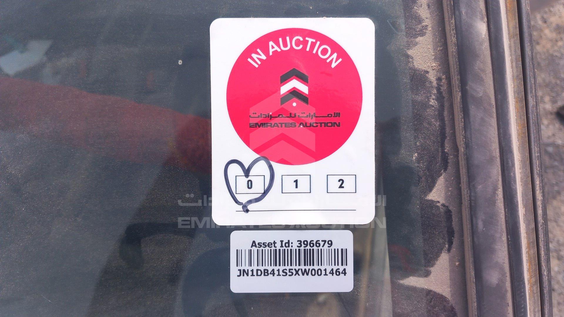 1999 NISSAN SUNNY VIN: JN1DB41S5XW001464
