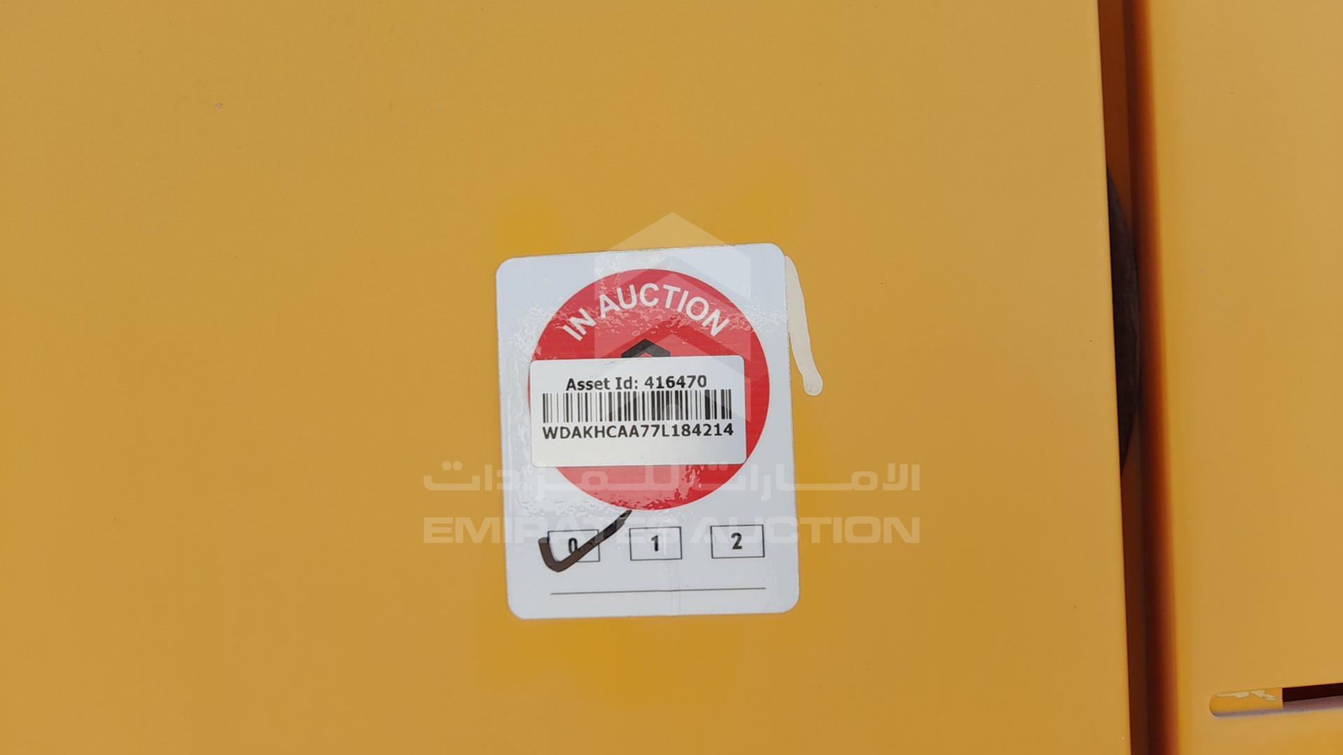 2007 MERCEDES 4031 VIN: WDAKHCAA77L184214
