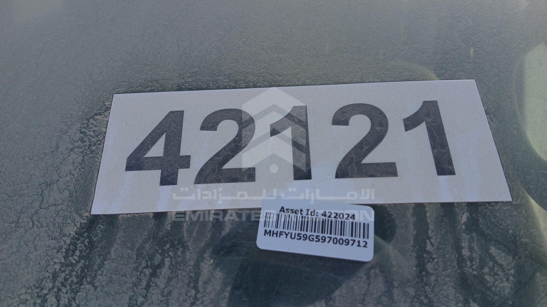 2009 TOYOTA FORTUNER VIN: MHFYU59G597009712