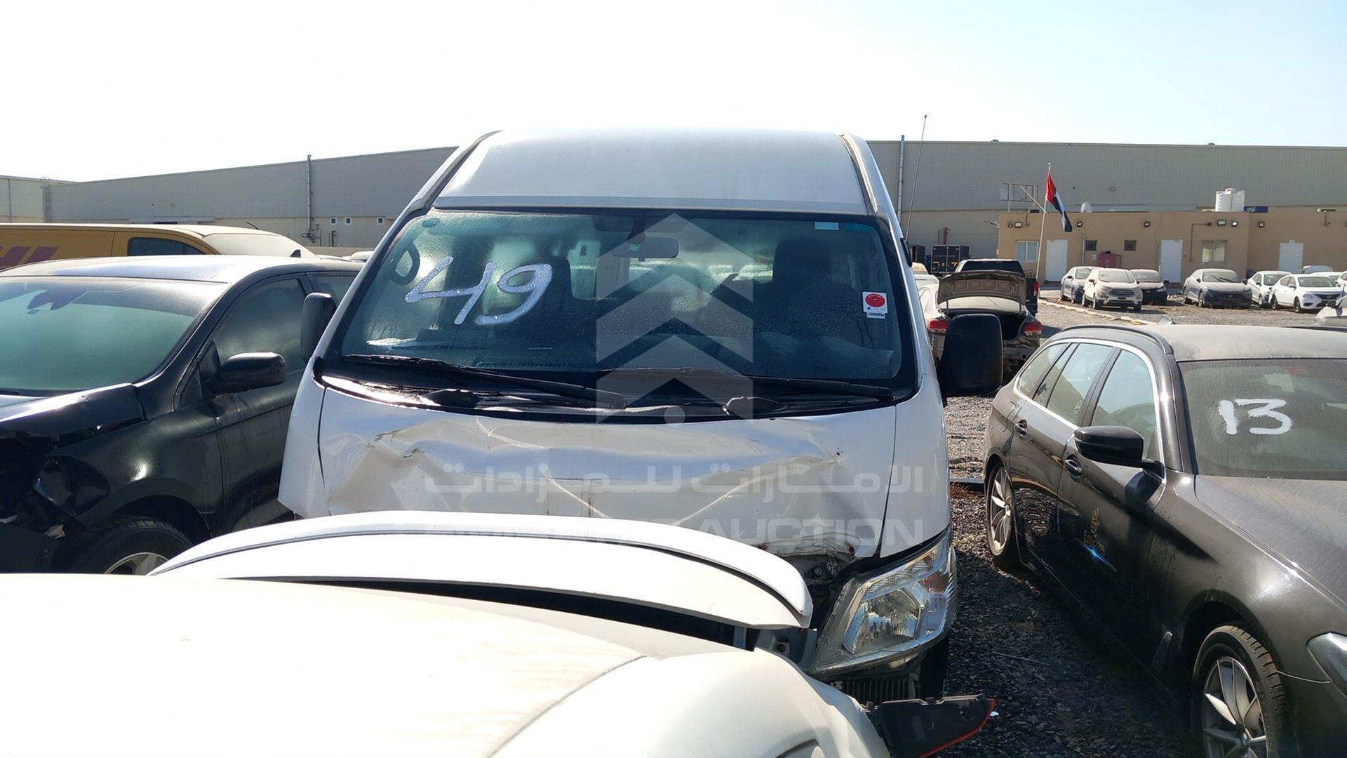 2020 NISSAN URVAN VIN: JN6BE6DS0L9062729