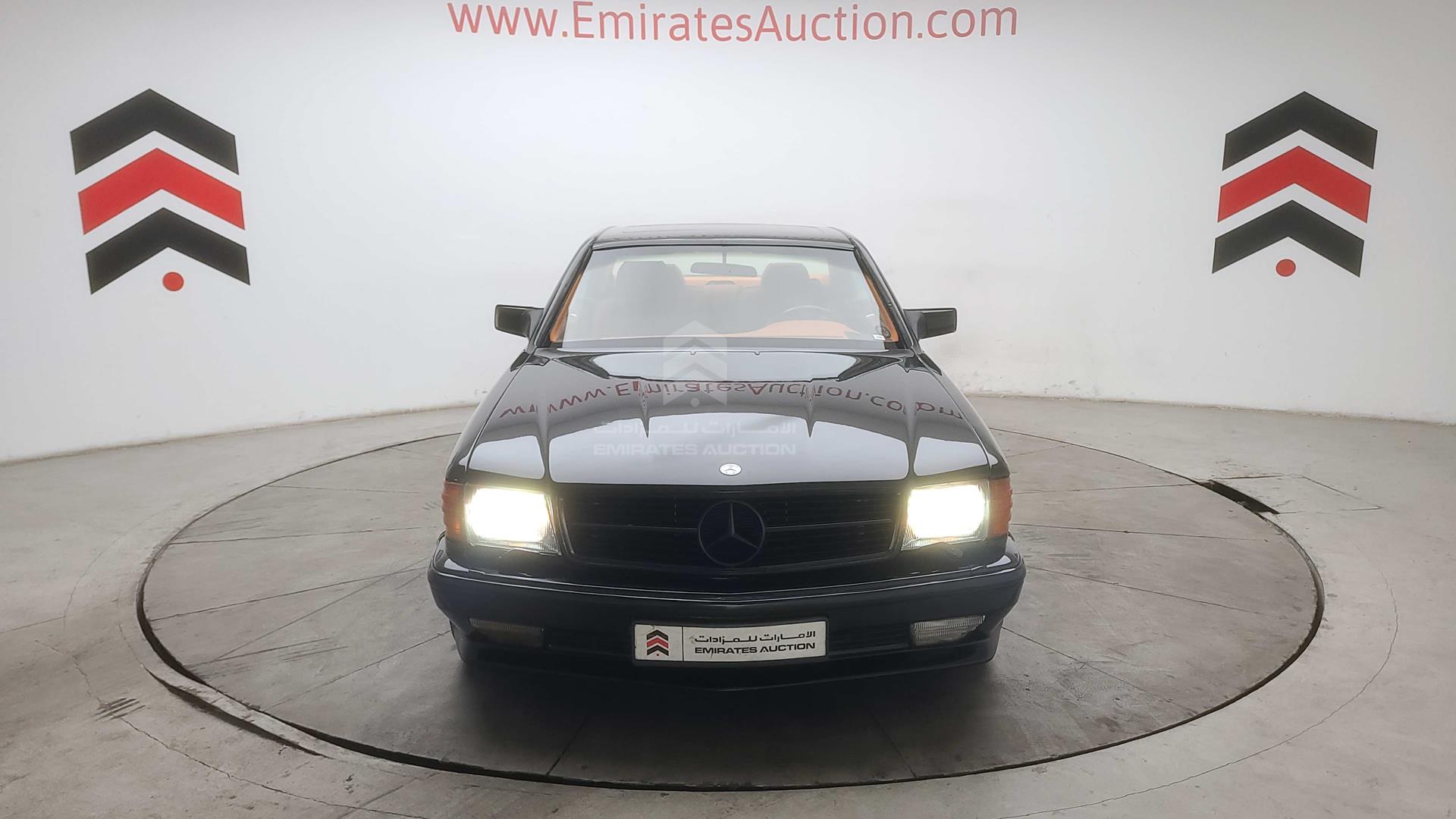 1990 MERCEDES 560 SEC VIN: WDB1260451A563722