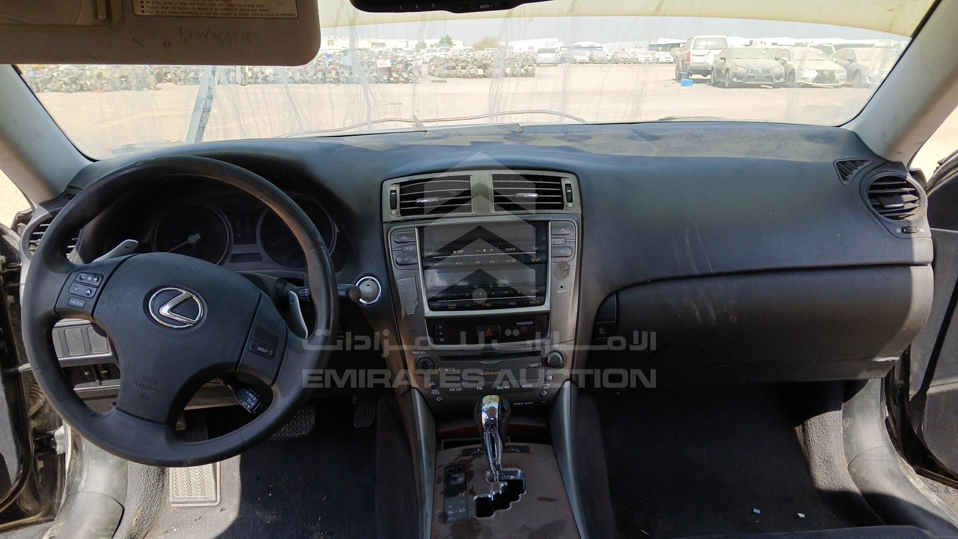 2007 LEXUS IS 250 VIN: JTHBK262775033595