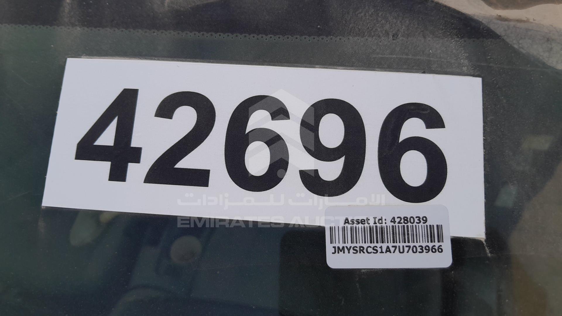 2007 MITSUBISHI LANCER VIN: JMYSRCS1A7U703966