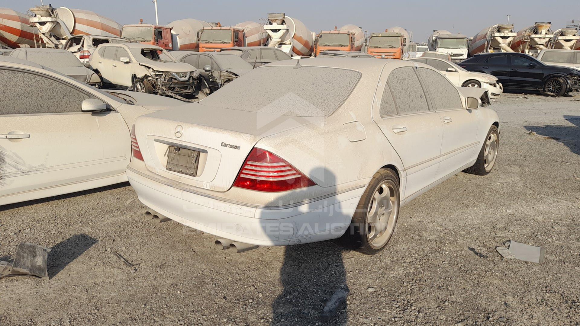2001 MERCEDES S 320 VIN: WDB2200651A085061