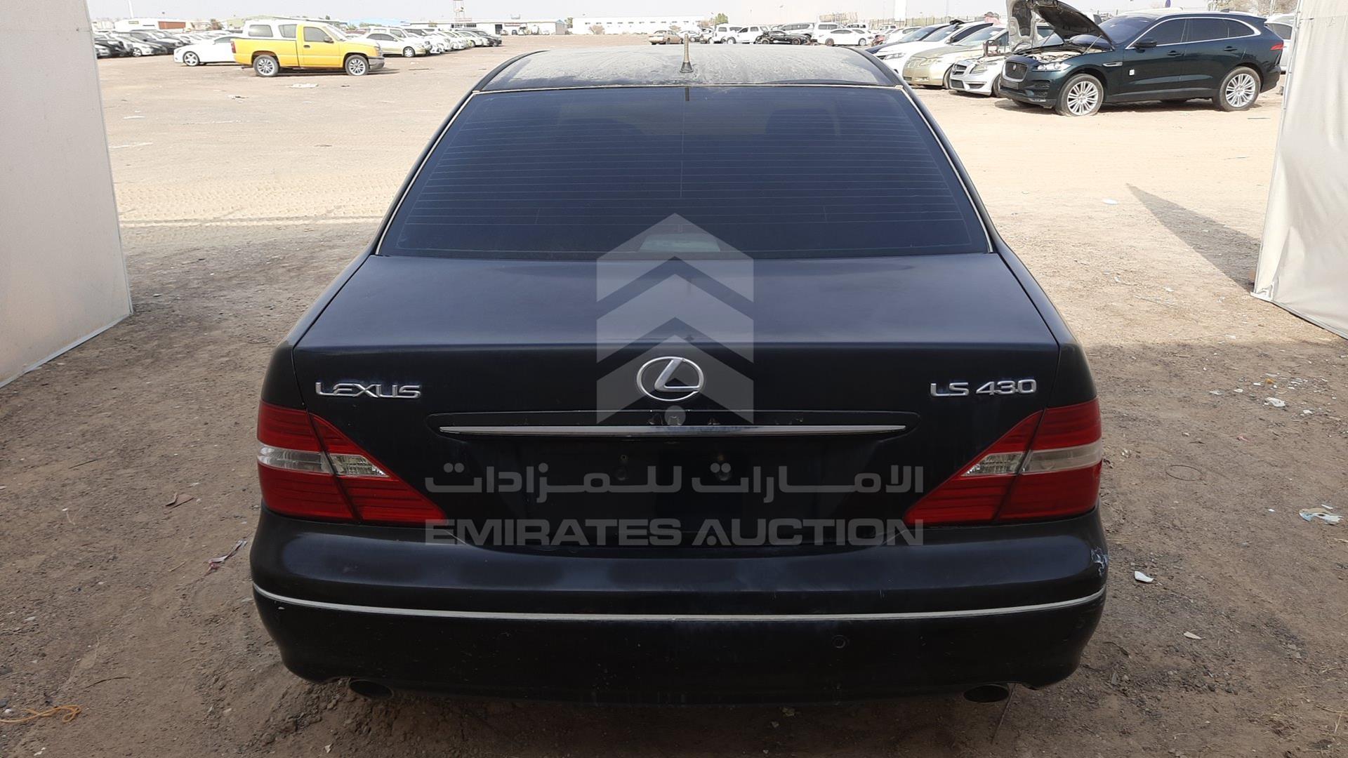 2005 LEXUS LS 430 VIN: JTHBN36F855020609