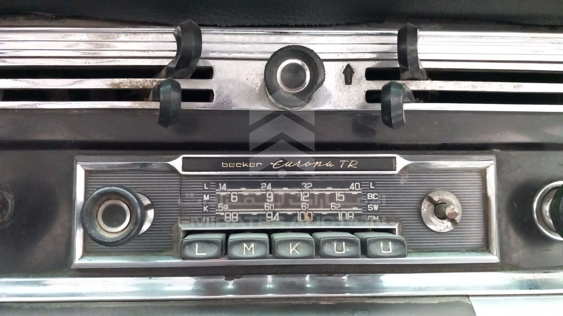 1965 MERCEDES 190 VIN: H001010124378