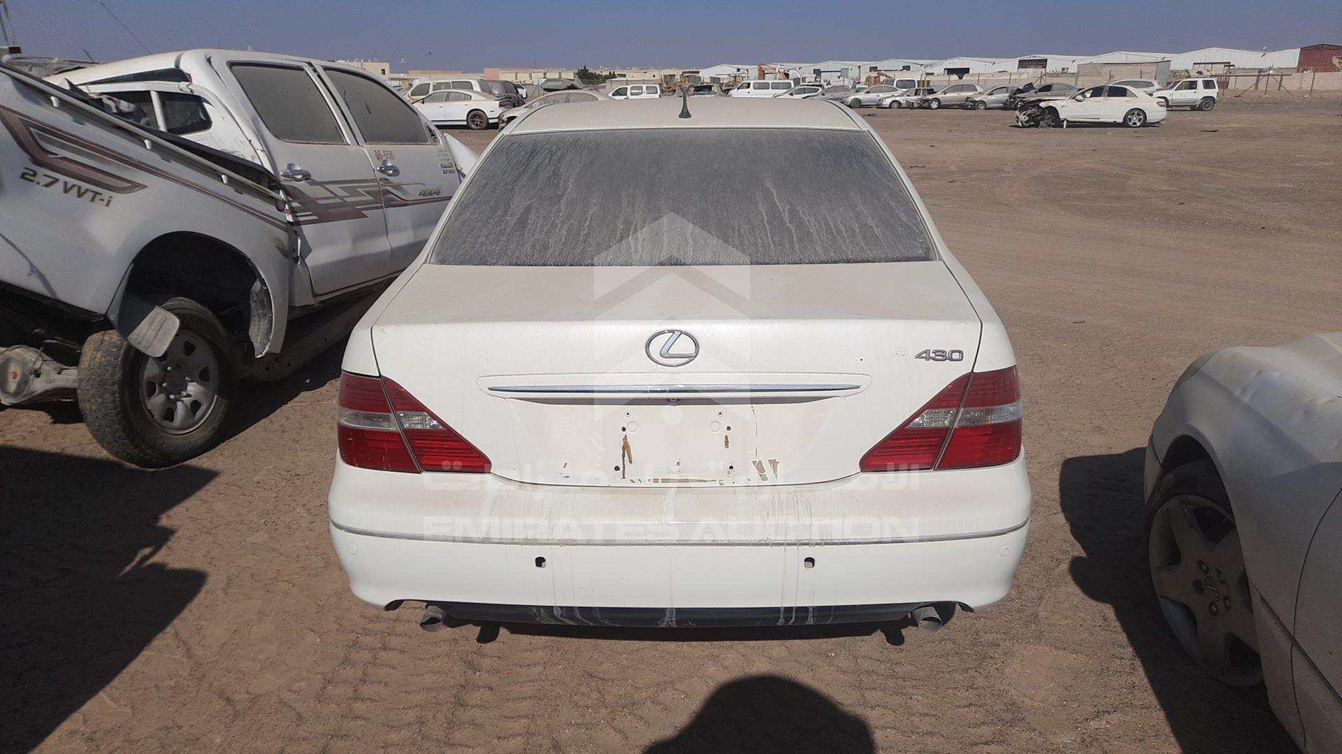 2004 LEXUS LS 430 VIN: JTHBN36F840159909