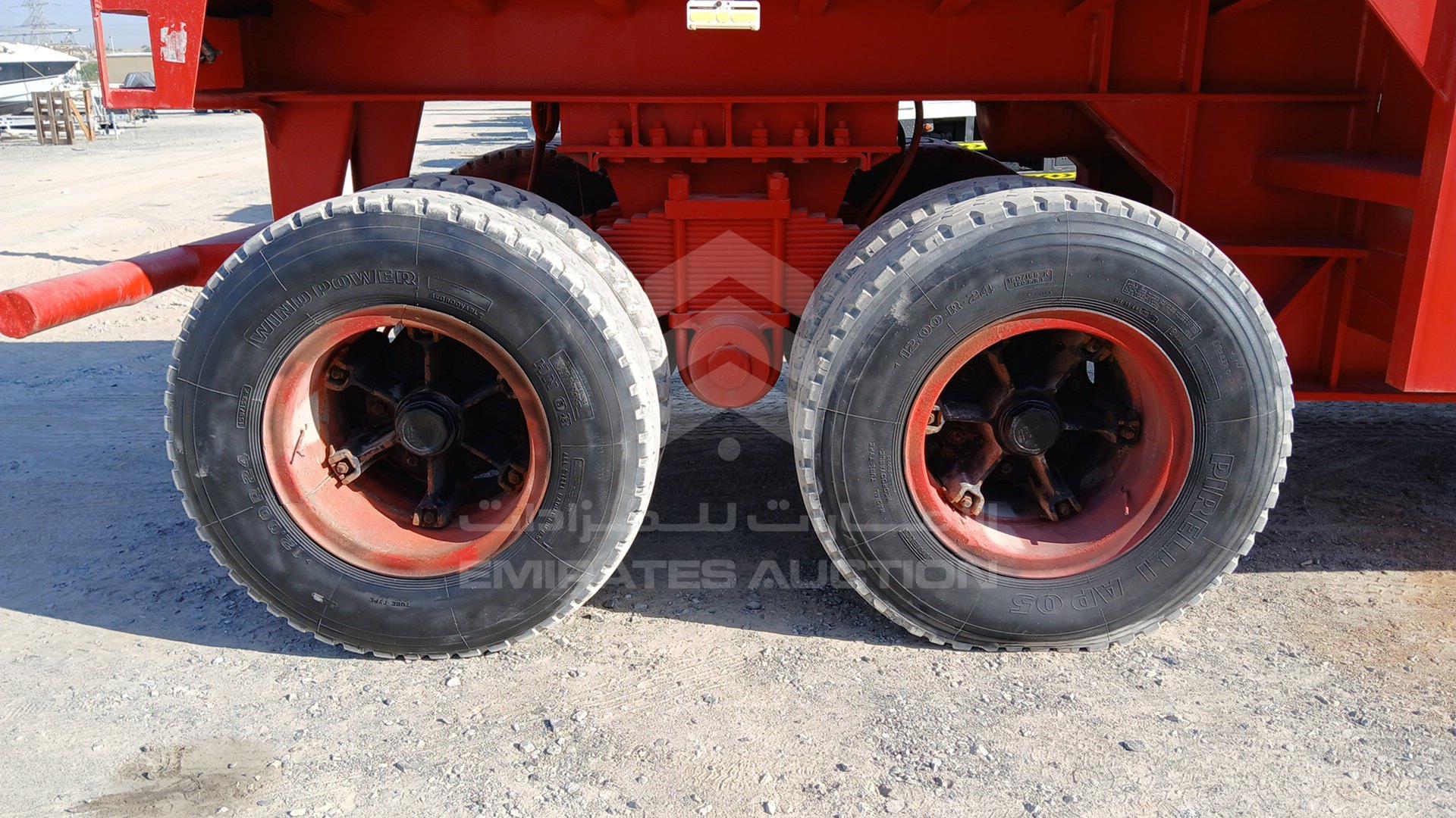 2008 LOW BED 2 AXLES VIN: 08027545LB818
