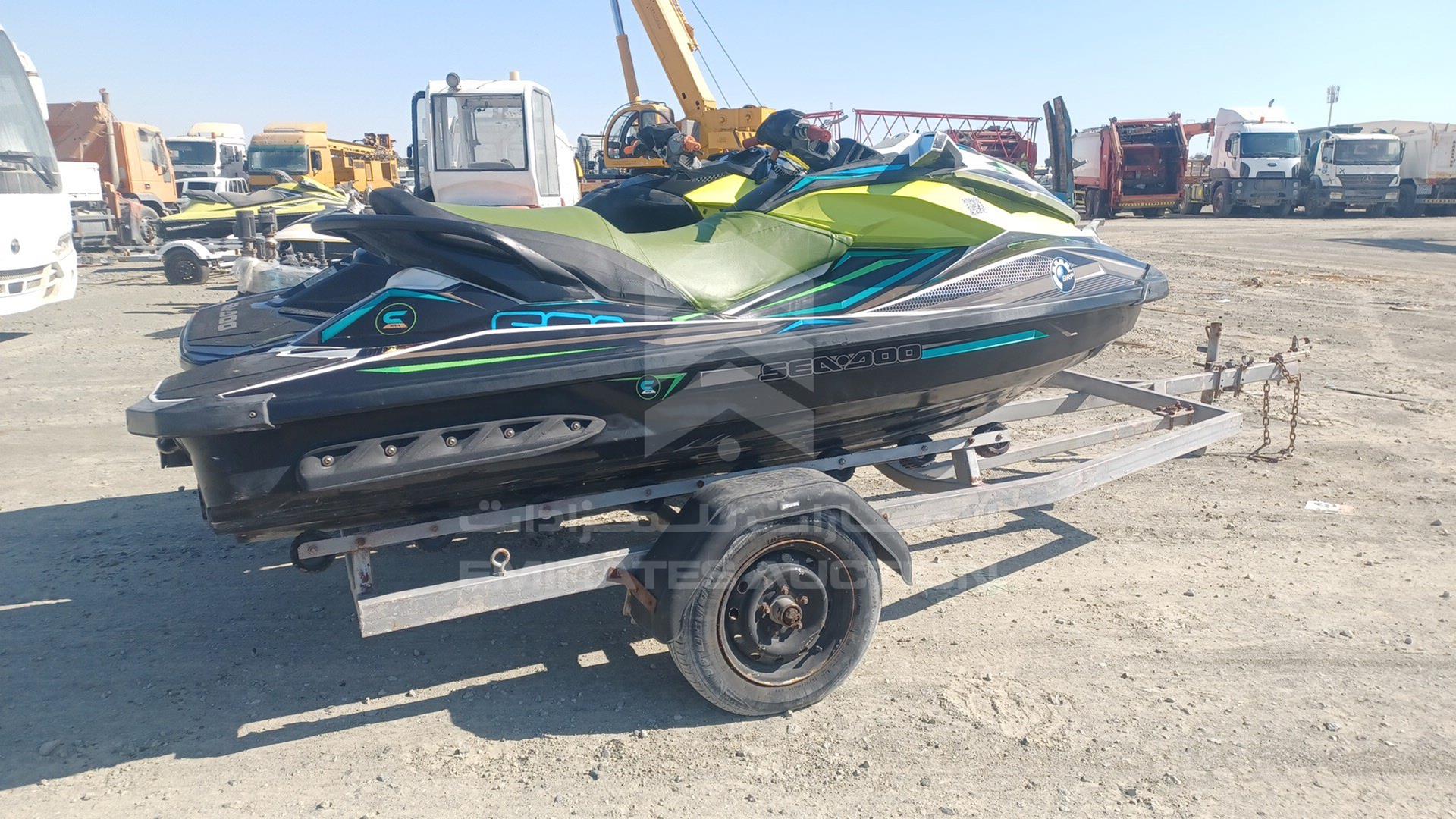 0 JET SKI + TROLLEY --- VIN: CAYDV81912K415