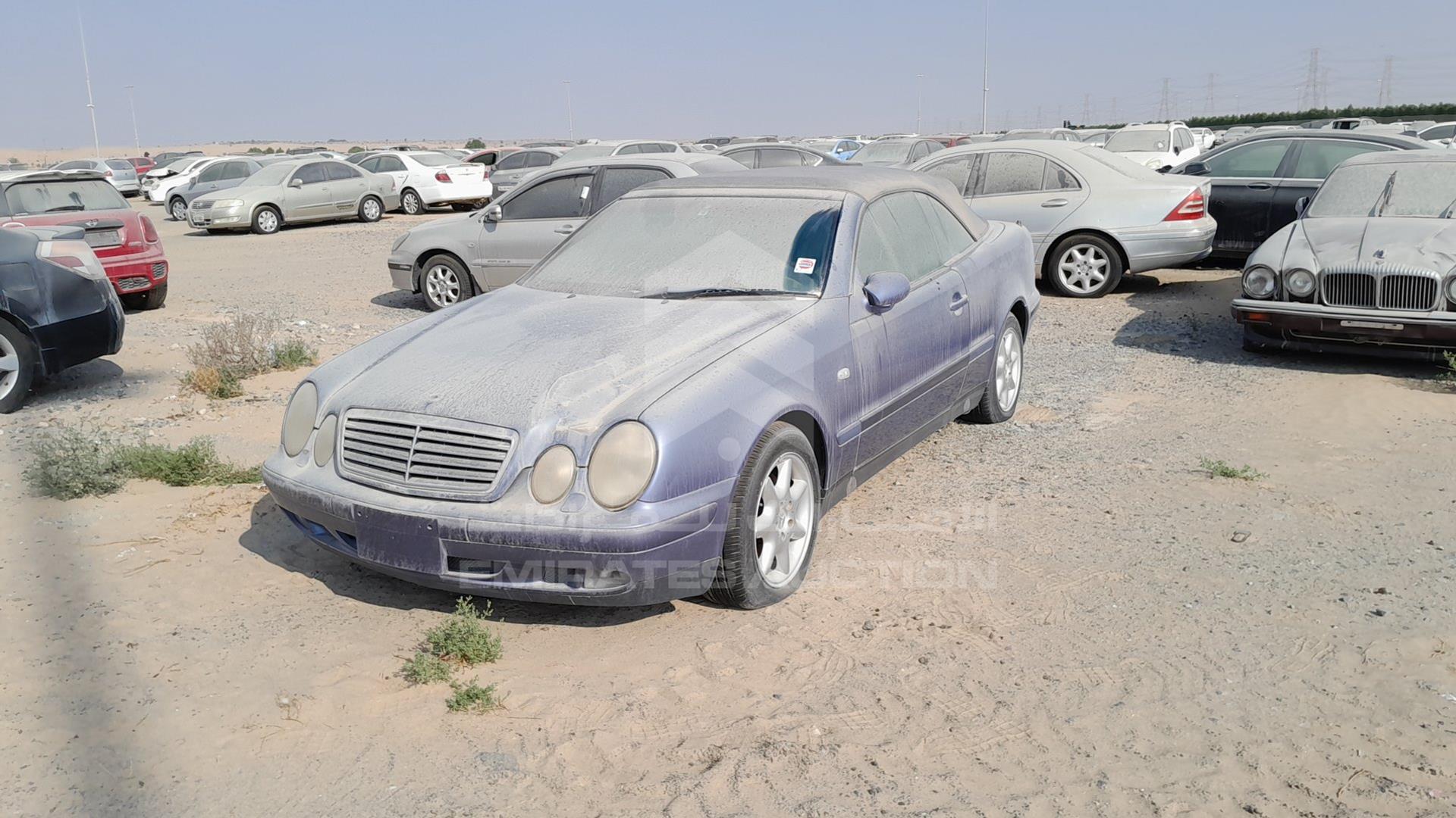 2001 MERCEDES CLK320 VIN: WDB2084651T006974