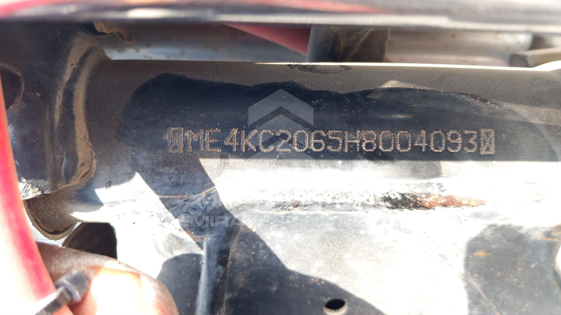 2017 HONDA UNICORN VIN: ME4KC2065H8004093