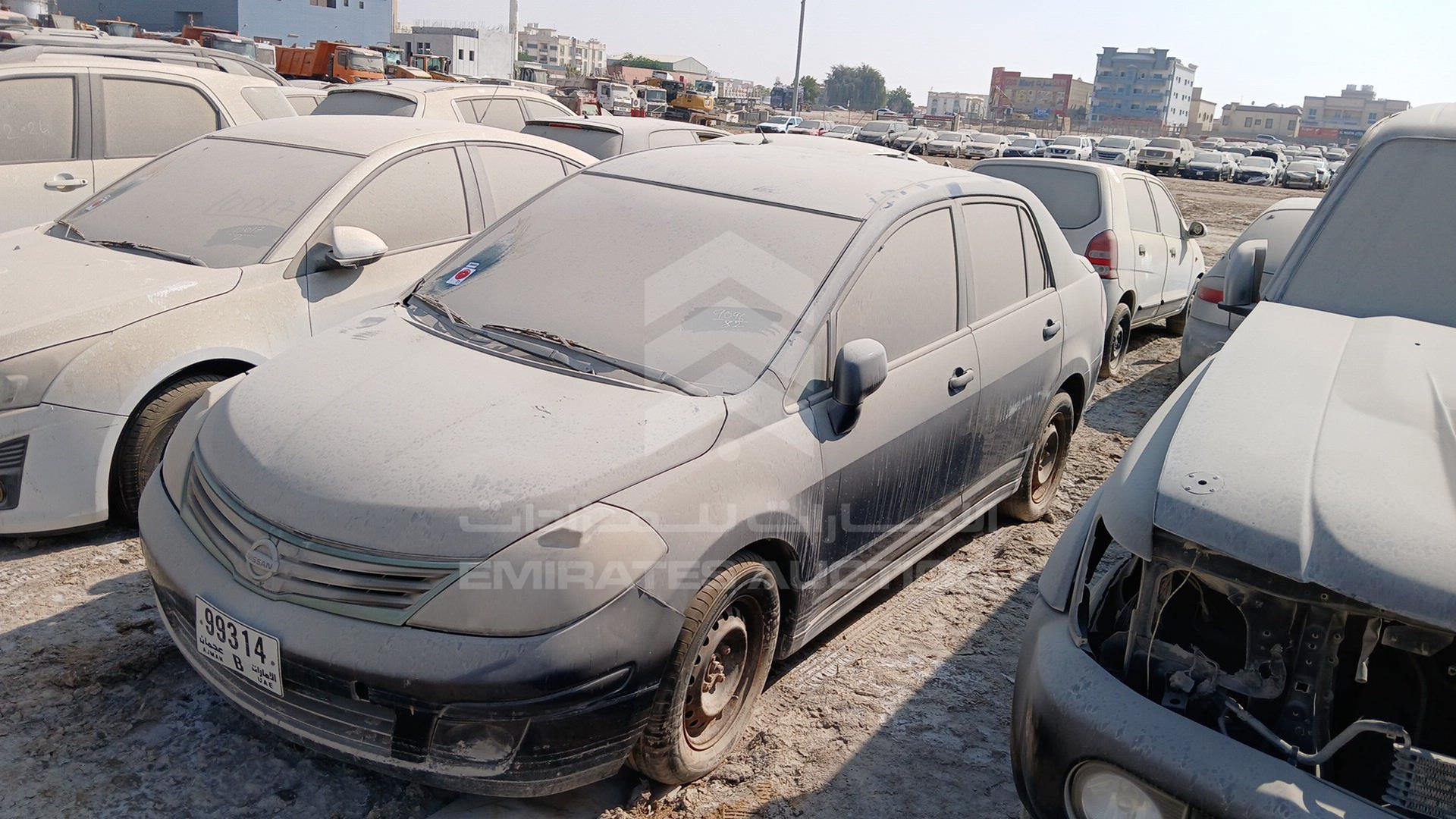 2011 NISSAN TIIDA VIN: 3N1BC1A61BK195517