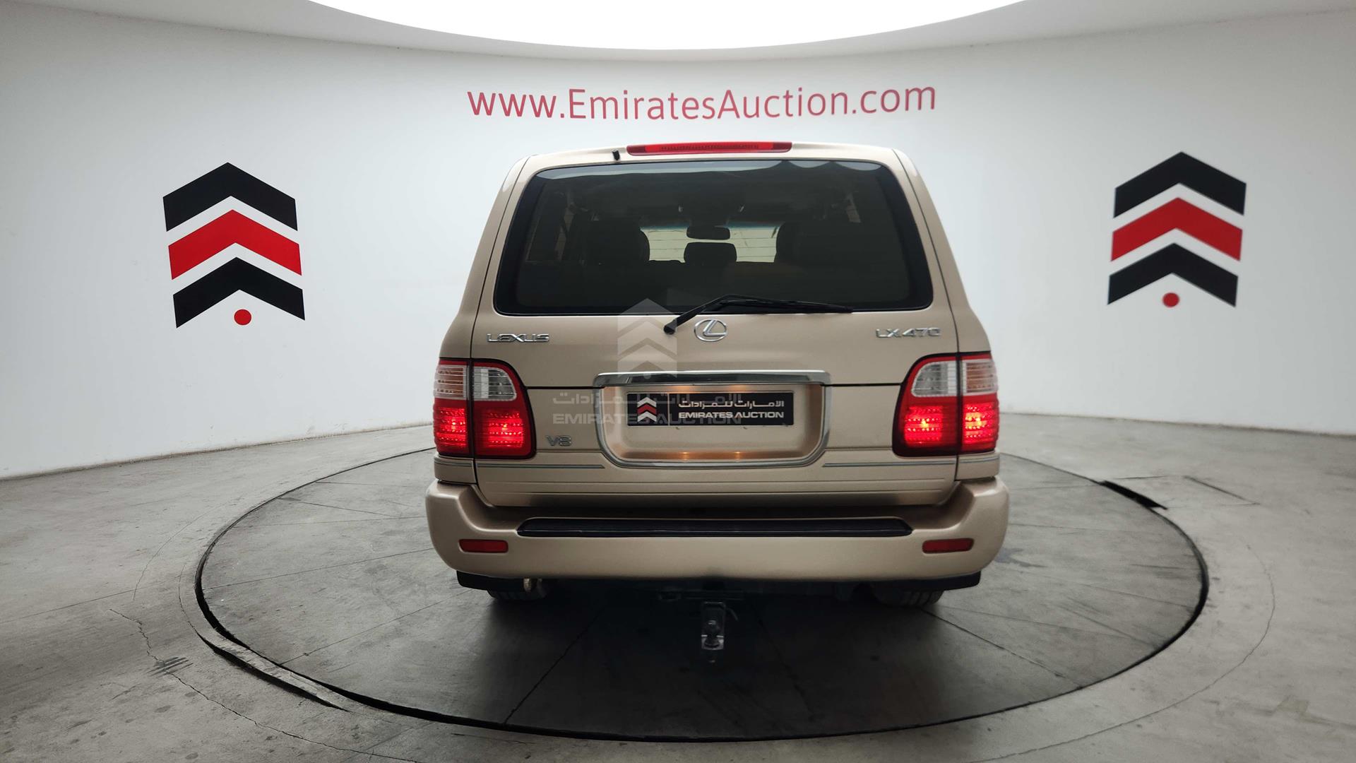 2001 LEXUS LX 470 VIN: JTJHT00W513501087
