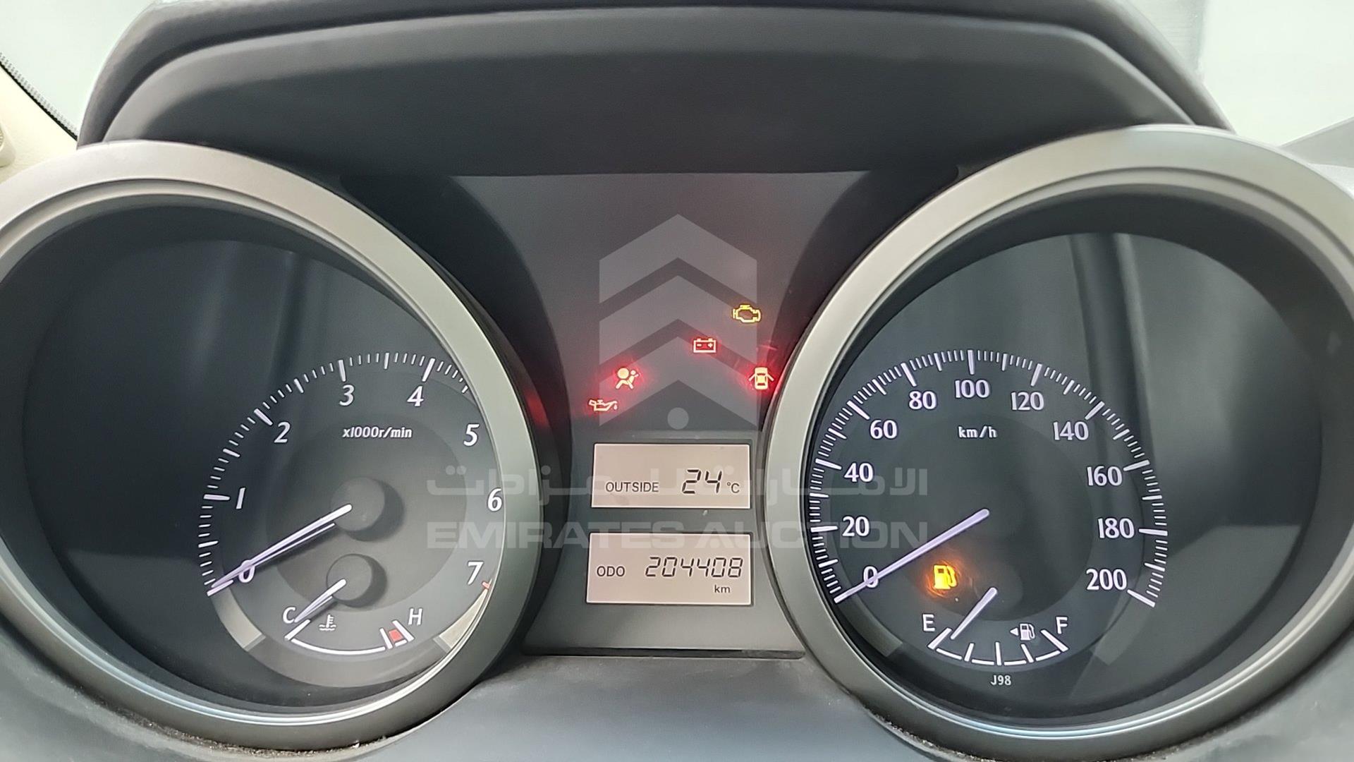 2011 TOYOTA PRADO VIN: JTEBX9FJXB5012991