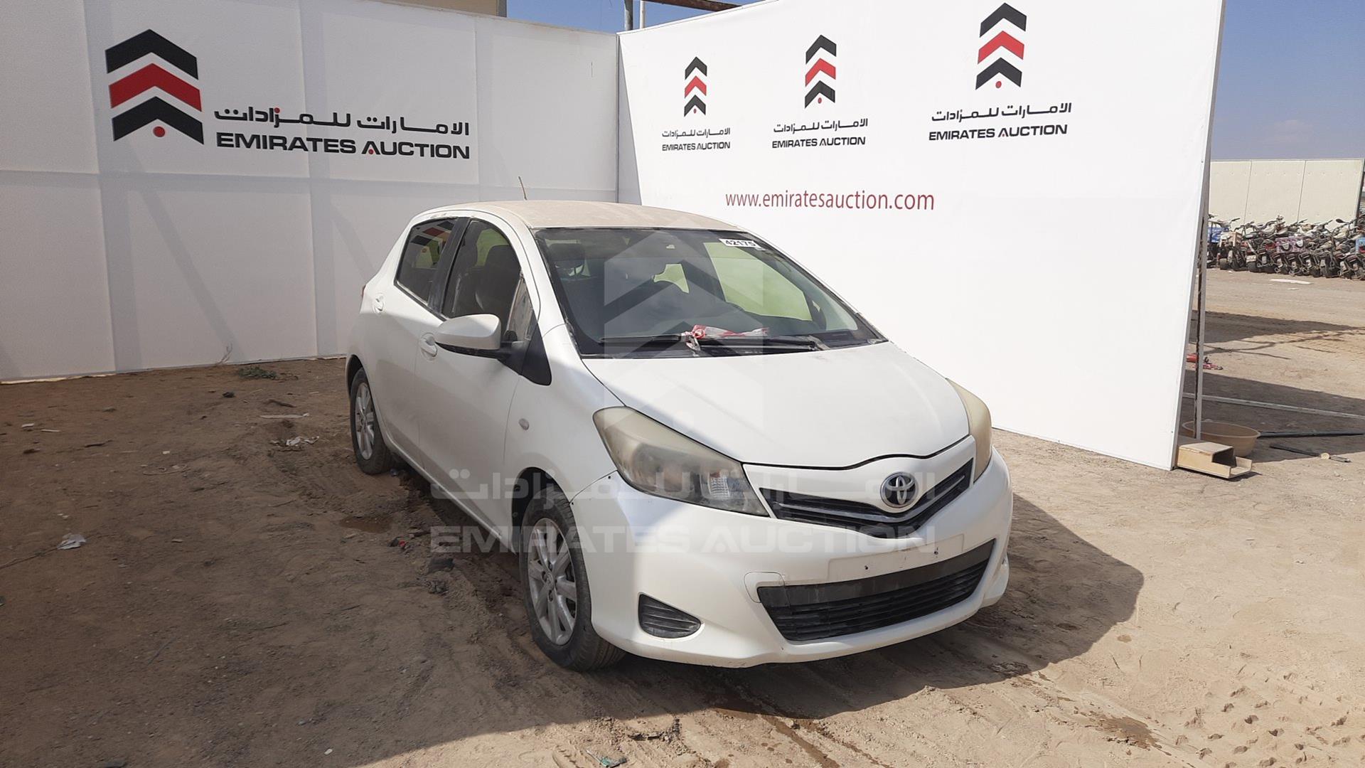 2014 TOYOTA YARIS VIN: JTDKW9D38ED547825