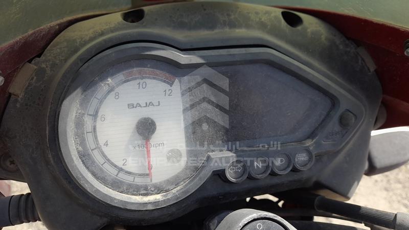 MD2DHJCZZSCC43431 Auction: EmiratesAuction Lot: 406798 MD2DHJCZZSCC43431 Bajaj 200 CC 2009 RED Photo 10