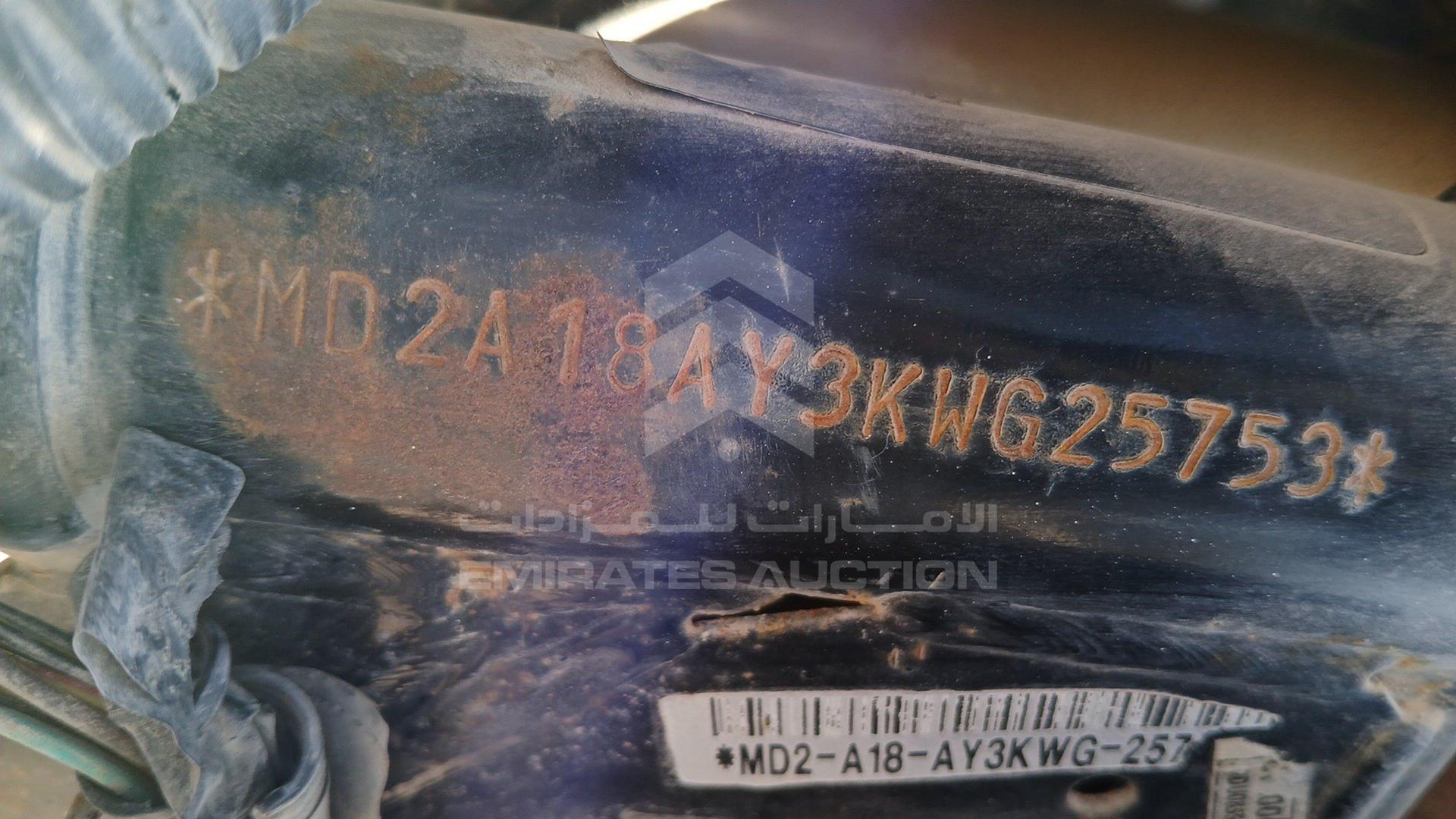 2019 BAJAJ 100CT VIN: MD2A18AY3KWG25753