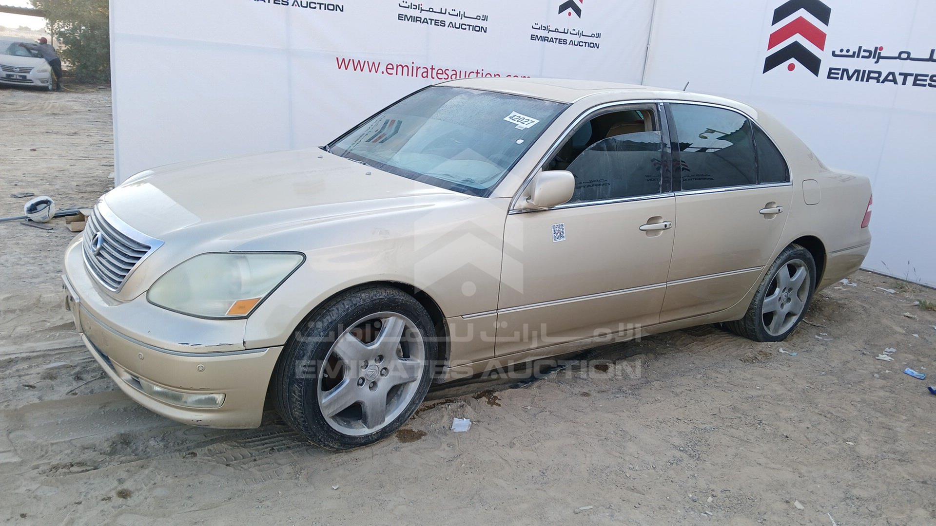 2005 LEXUS LS 430 VIN: JTHBN36F655013383