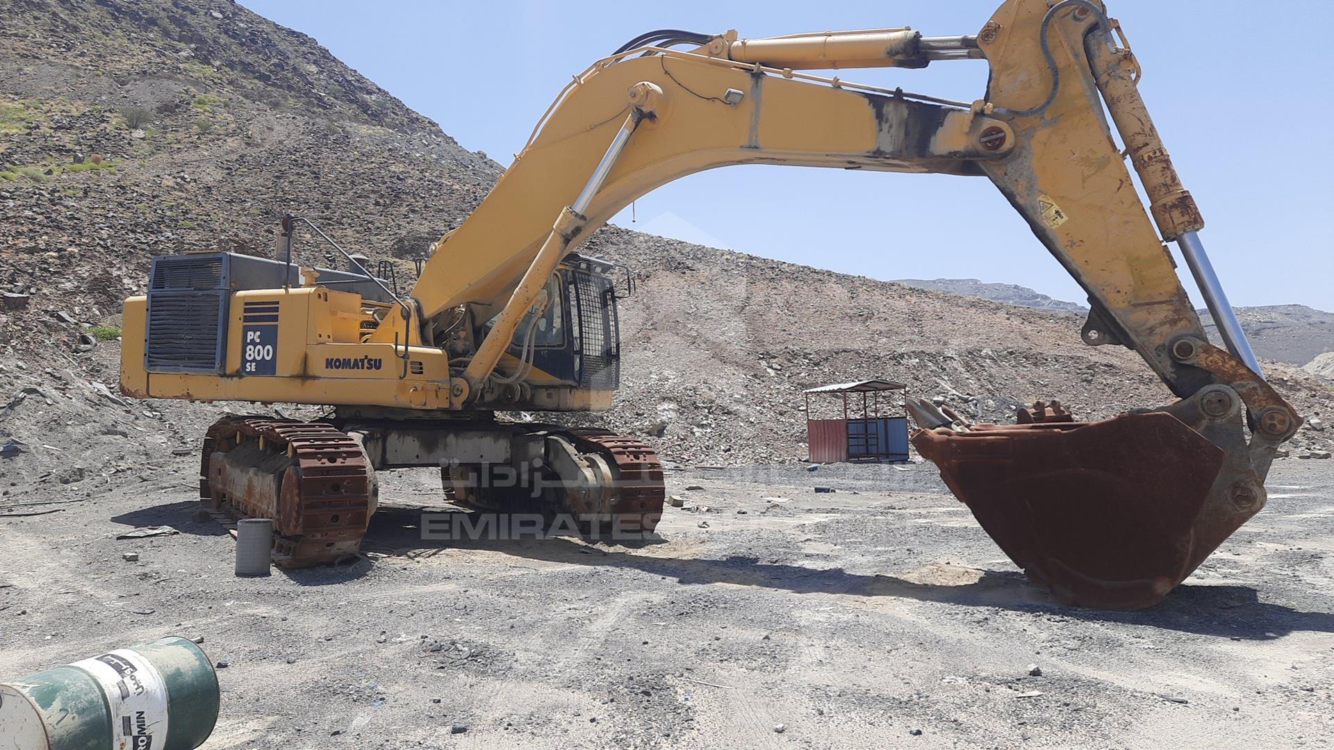 0 KOMATSU PC 800 VIN: KMTPC089C02040254