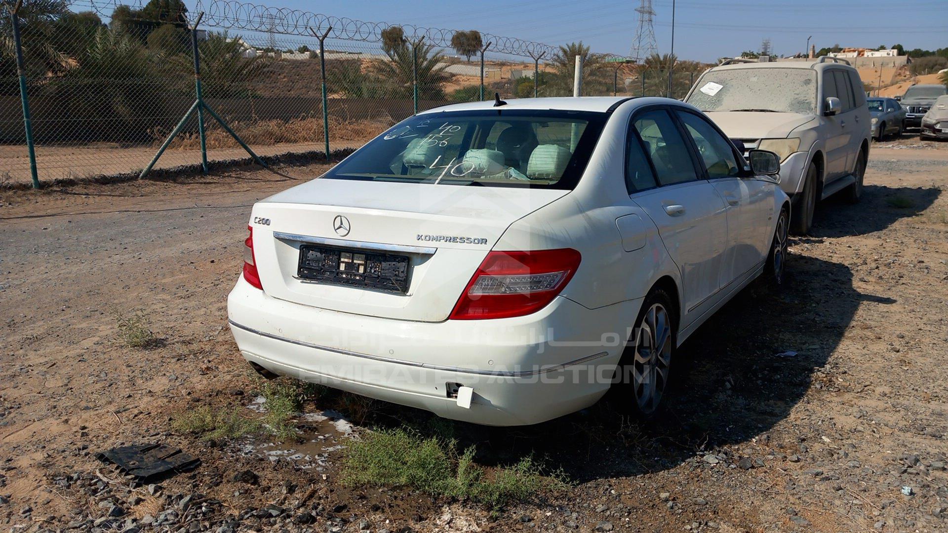 2008 MERCEDES C 180 VIN: WDDGF46X58A126195