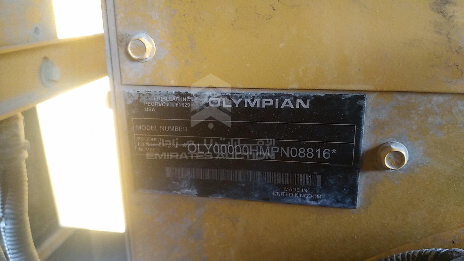 0 GENERATOR --- VIN: OLY00000HMPN08816