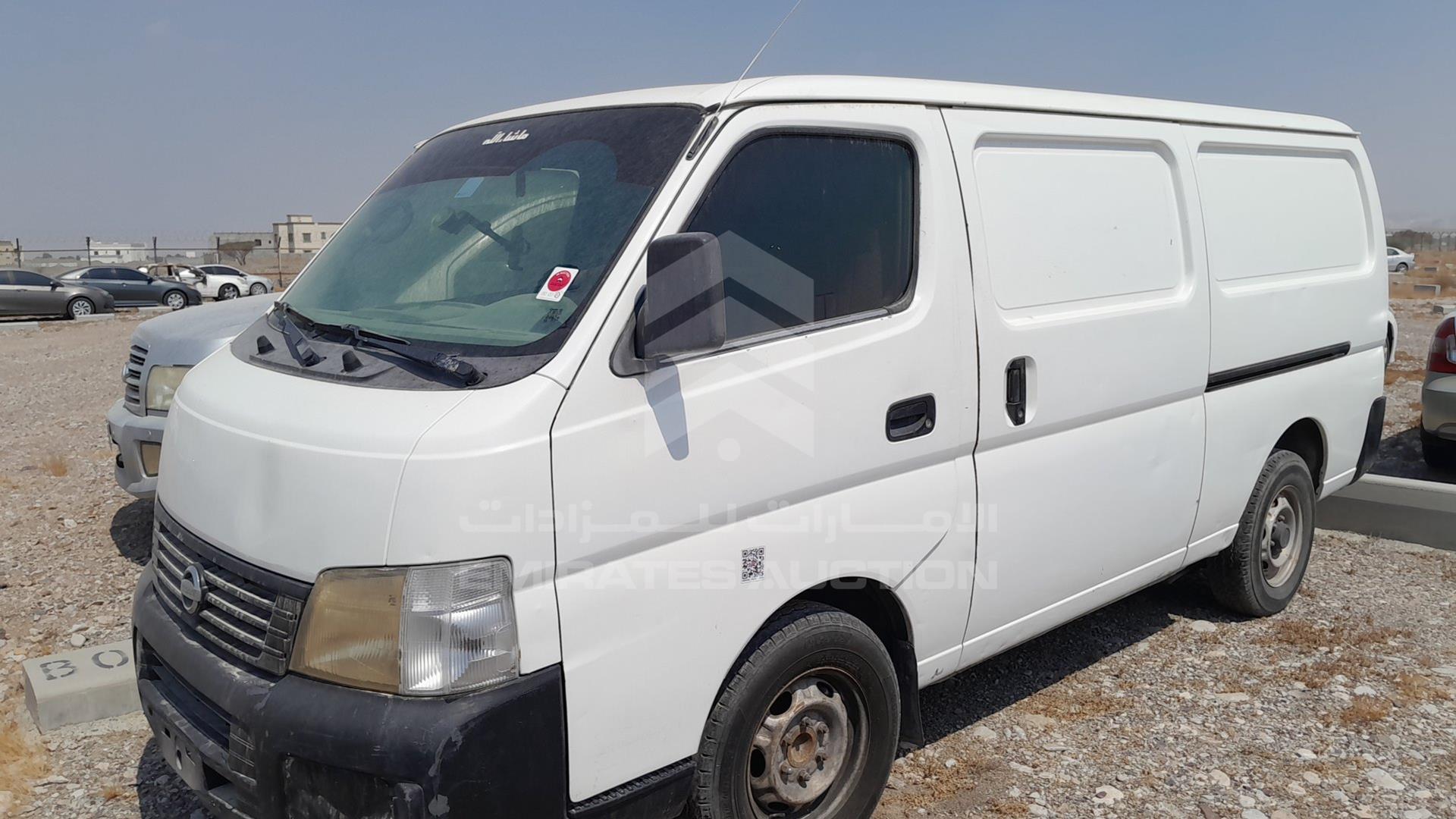 2003 NISSAN URVAN VIN: JN6FE52S53X401205