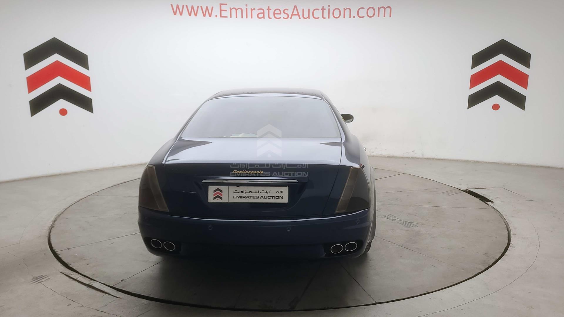 2008 MASERATI QUATTROPORTE VIN: ZAMFG39F180035524