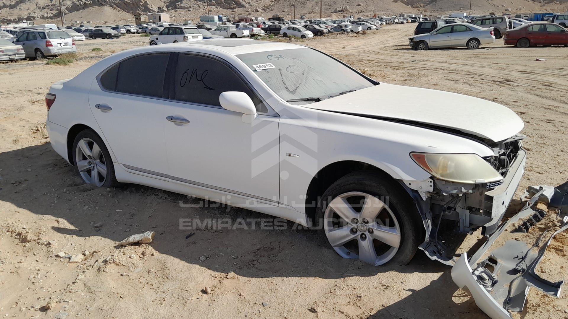 2007 LEXUS LS 460 VIN: JTHBL46F575002745