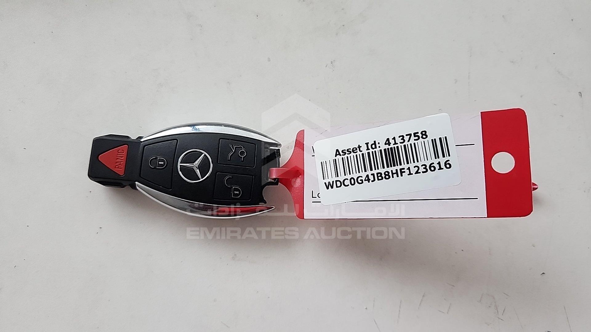 2017 MERCEDES GLC 300 VIN: WDC0G4JB8HF123616