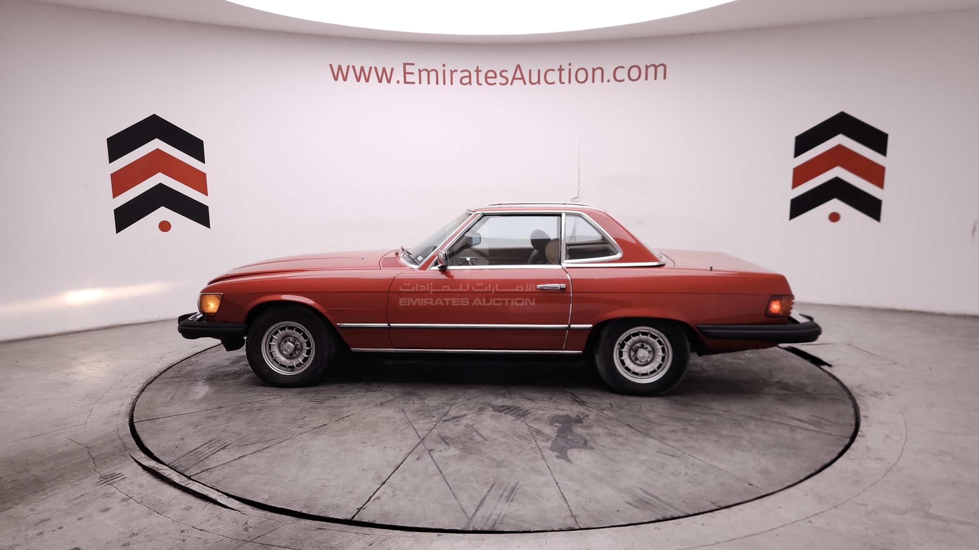1981 MERCEDES SL 380 VIN: WDBBA45A8BB001658