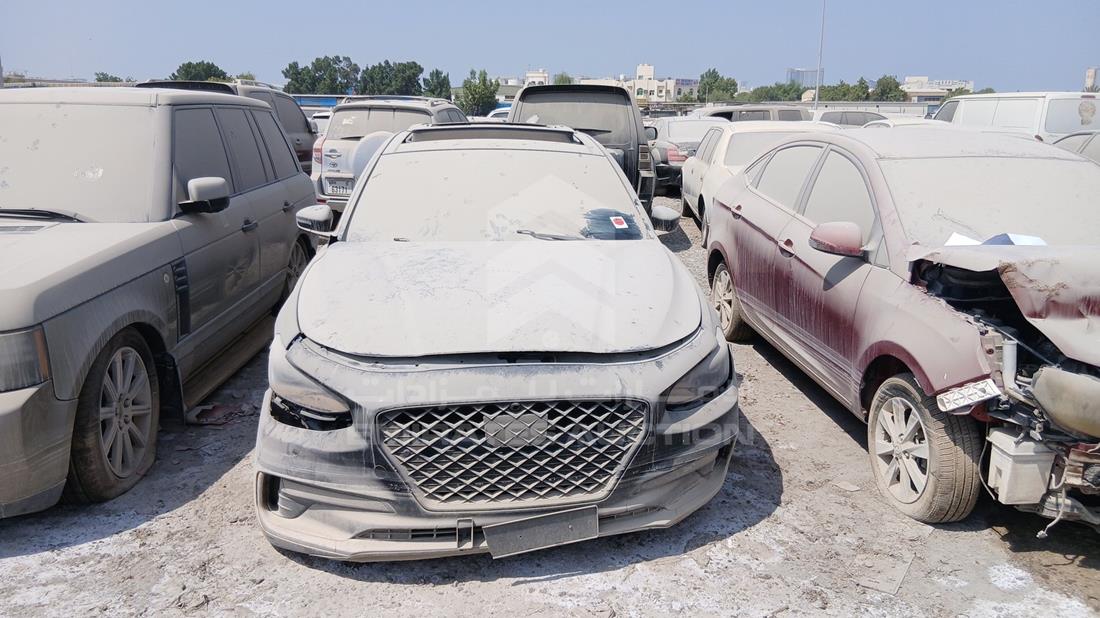 2018 Hyundai Grandeur - Scrap without document — Full Front View — Photo 1