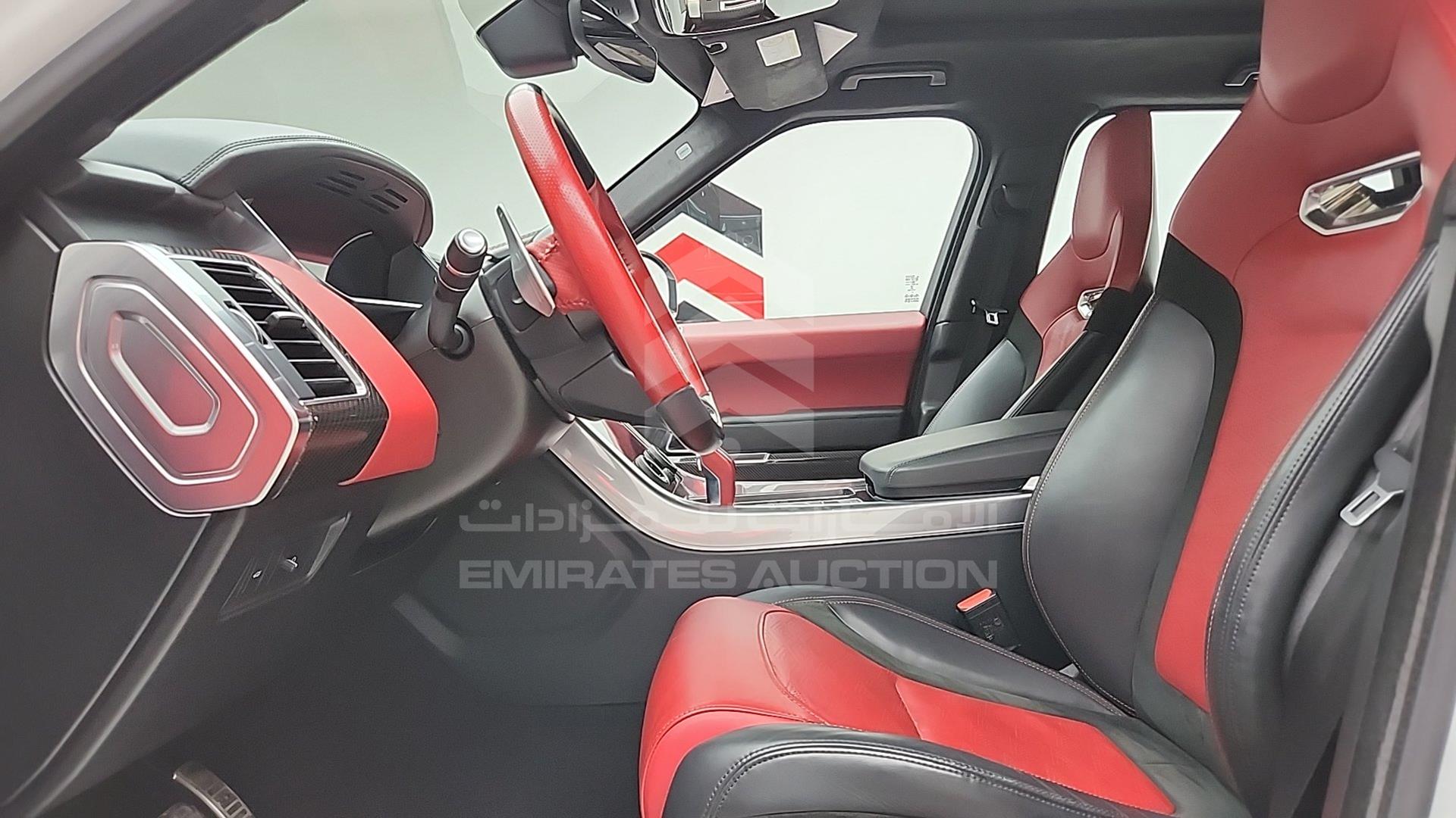 2022 RANGE ROVER SPORT SVR VIN: SALWA2BE6NA213962