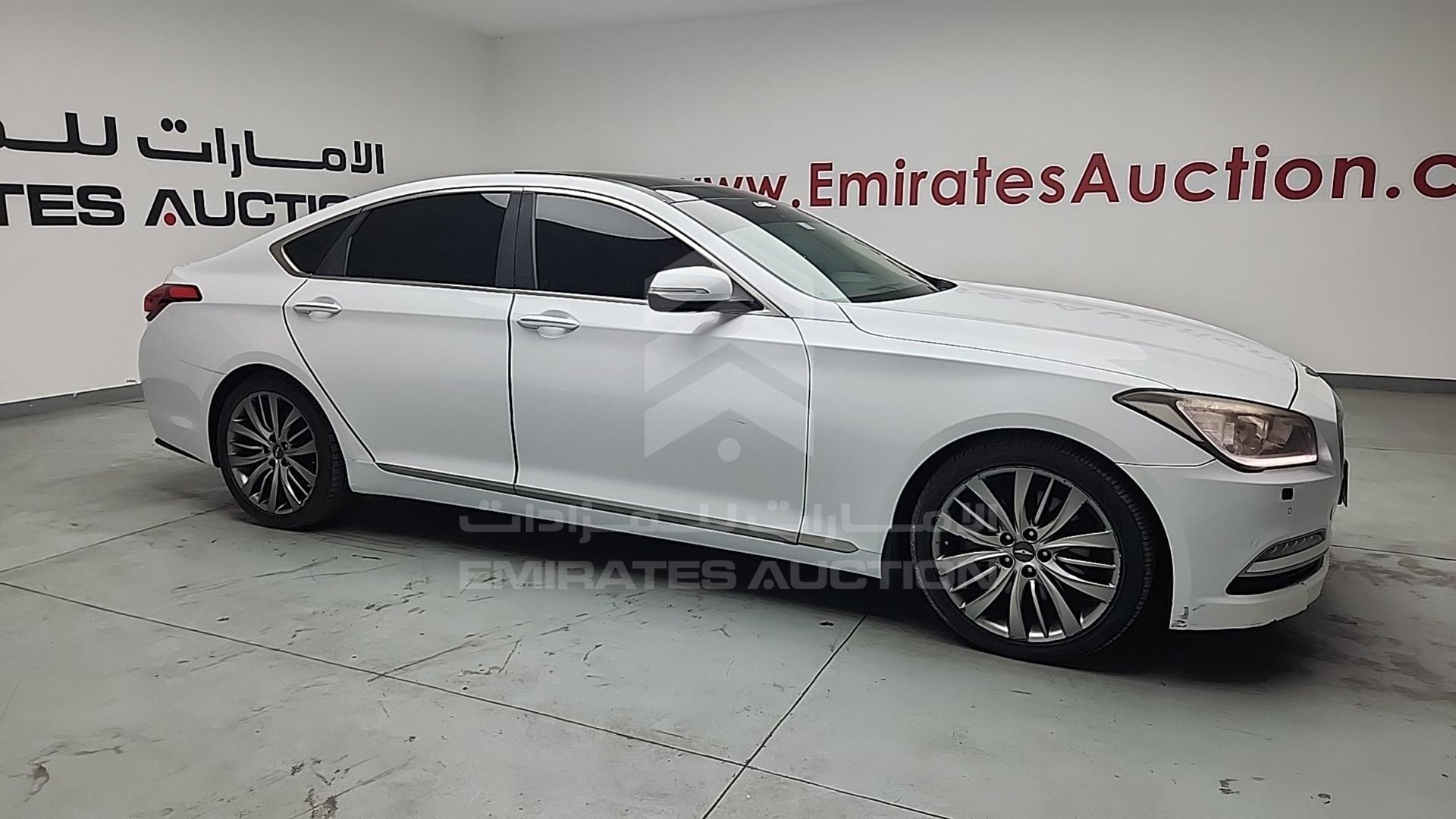 2015 HYUNDAI GENESIS VIN: KMHGN41EBFU057576