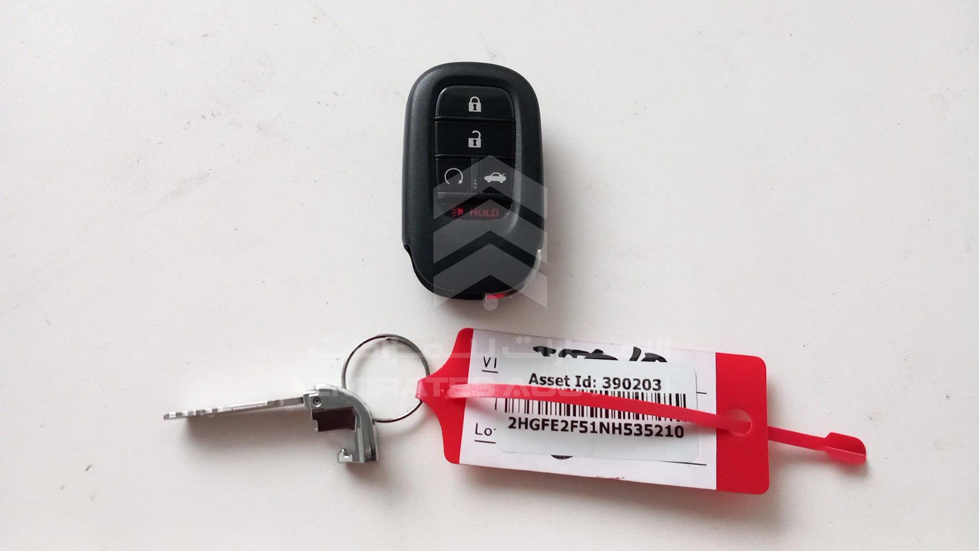 2022 HONDA CIVIC VIN: 2HGFE2F51NH535210
