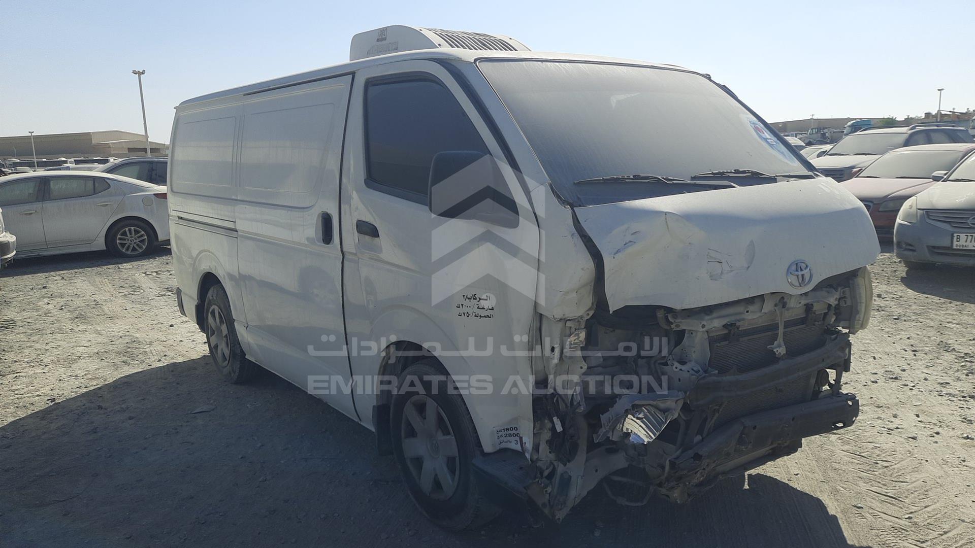 2013 TOYOTA HIACE VIN: JTFHX02P9D0078508