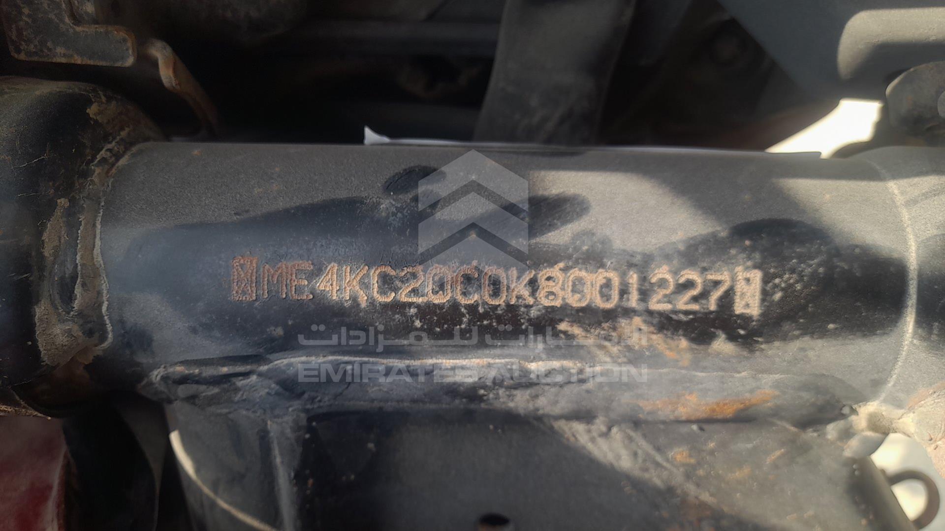 2019 HONDA UNICORN 160 VIN: ME4KC20C0K8001227