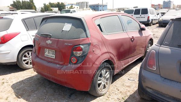Chevrolet Sonic 2012 KL1JJ6CE3CB036826 Image 10