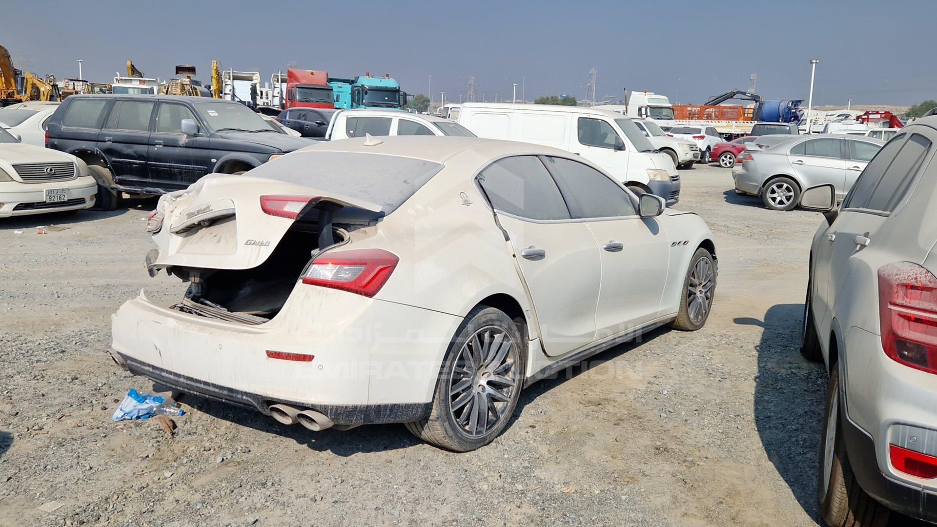 2017 MASERATI GHIBLI VIN: ZAMXS57F2H1211413