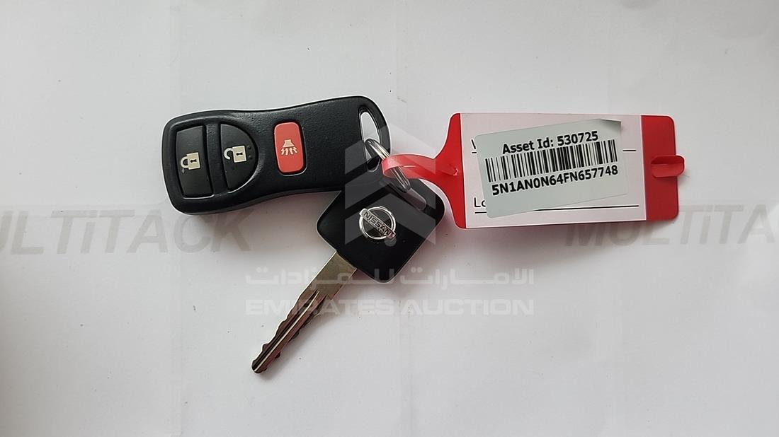 2015 Nissan Xterra — Keys — Photo 5