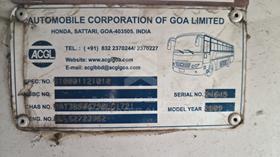 2009 Tata Bus — VIN on Frame — Photo 3 — Thumbnail