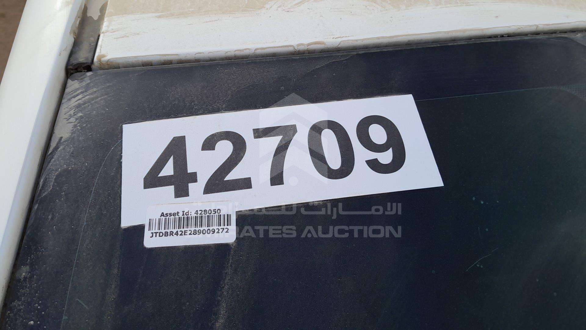 2008 TOYOTA COROLLA VIN: JTDBR42E289009272